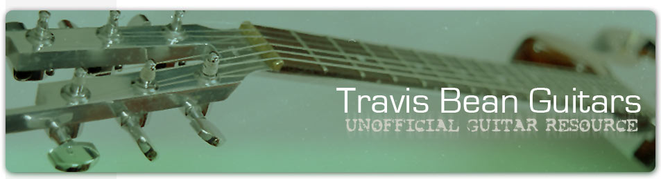 Travis Bean Guitars - Unofficial Guitar Resource - Header